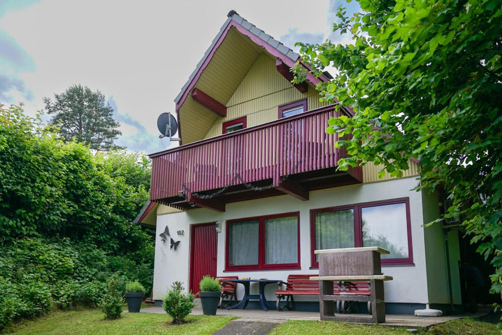 Ferienhaus "Schmetterling" Am See Im Bergland كيرشهيم المظهر الخارجي الصورة